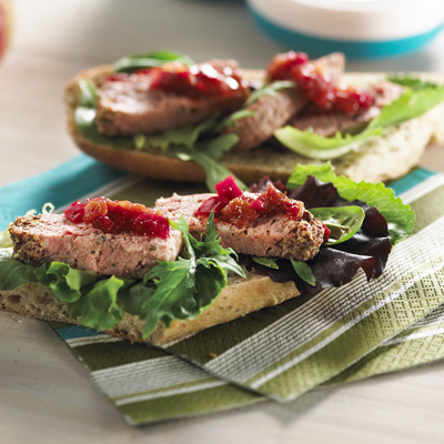 Tartines au pâté de campagne