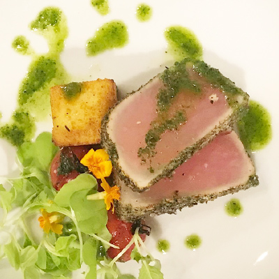 Tataki de thon Albacore