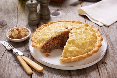 La tourtière et les pâtés