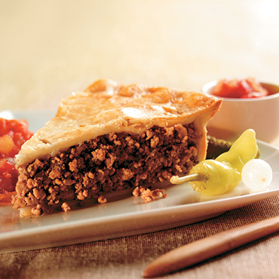 Tourtière veau et porc