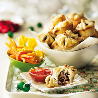 Mini-tourtières aromatisées aux pommes