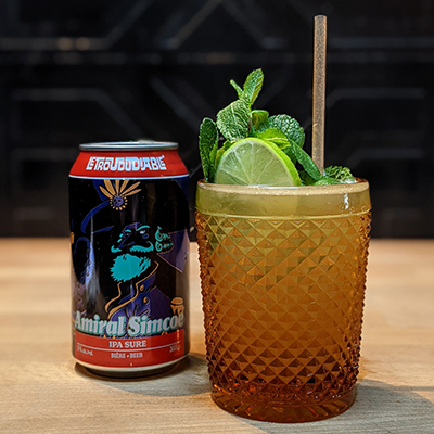 Twist on a Dark and Stormy