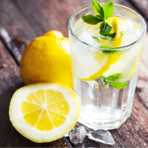 lemon juice good for dry mouth