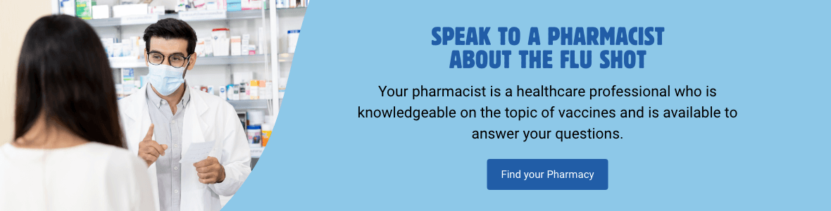 Speak to a Pharmacist about the Flu Shot - Find your Pharmacy