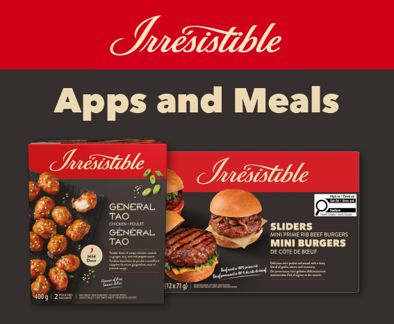 Irrésistible - Apps and Meals