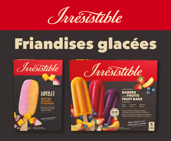 Irrésistible - Friandises glacée