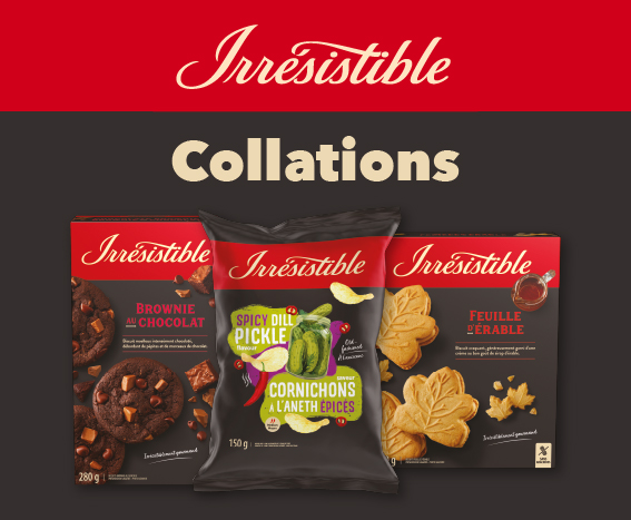 Irrésistible - Collations