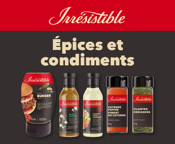 Irrésistible - Épices et condiments